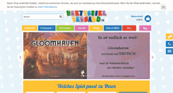 Desktop Screenshot of brettspielversand.de